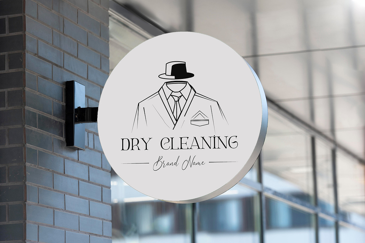 Dry Cleaning Logo Design, a Branding & Logo Template by YUDesignStore (Photo 2 of 5)