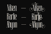 Autumn - Unique Display Serif, a Serif Font by Luna Shop (Thumbnail 3 of 6)