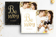 Christmas Card Template Photographer, a Card Template by Nifty Template Studio (Thumbnail 1 of 10)