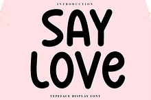 Say Love