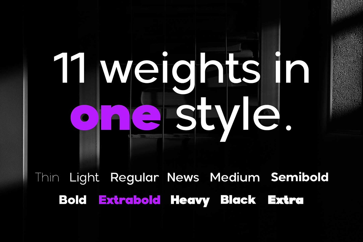 Modern Sans Serif Family - Balimo, a Sans Serif Font by Arterfak Project (Photo 5 of 12)
