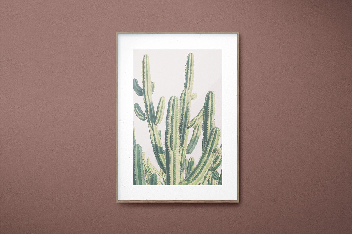 OPHELIA - Wall Frames Mockup Kit, a Merchandise Mockup by Cuoco (Photo 3 of 9)