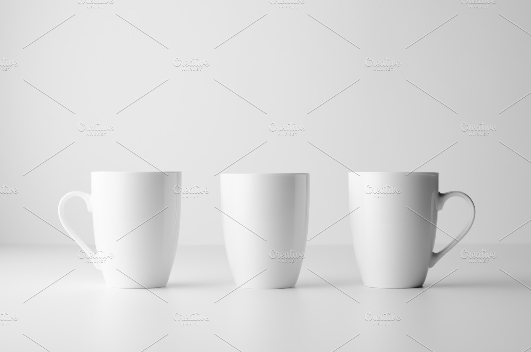 White coffee mug mockup JPEG, a Food & Drink Photo by Shablon