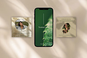 Natural Harmony Social Kit Templates, a Social Media Template by Elena Dorosh (Thumbnail 13 of 13)