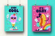 Choret Fudyng Bubble Typeface, a Symbol Font by alit design (Thumbnail 21 of 25)