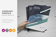 Company Profile Template V4, a Brochure Template by SamiSimply7 (Thumbnail 1 of 9)