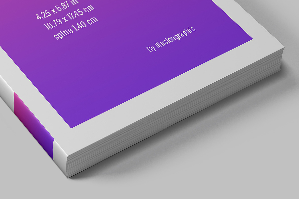 Mass-market Paperback Book Mockup, a Books & Magazine Mockup by Illusiongraphic (Photo 18 of 23)