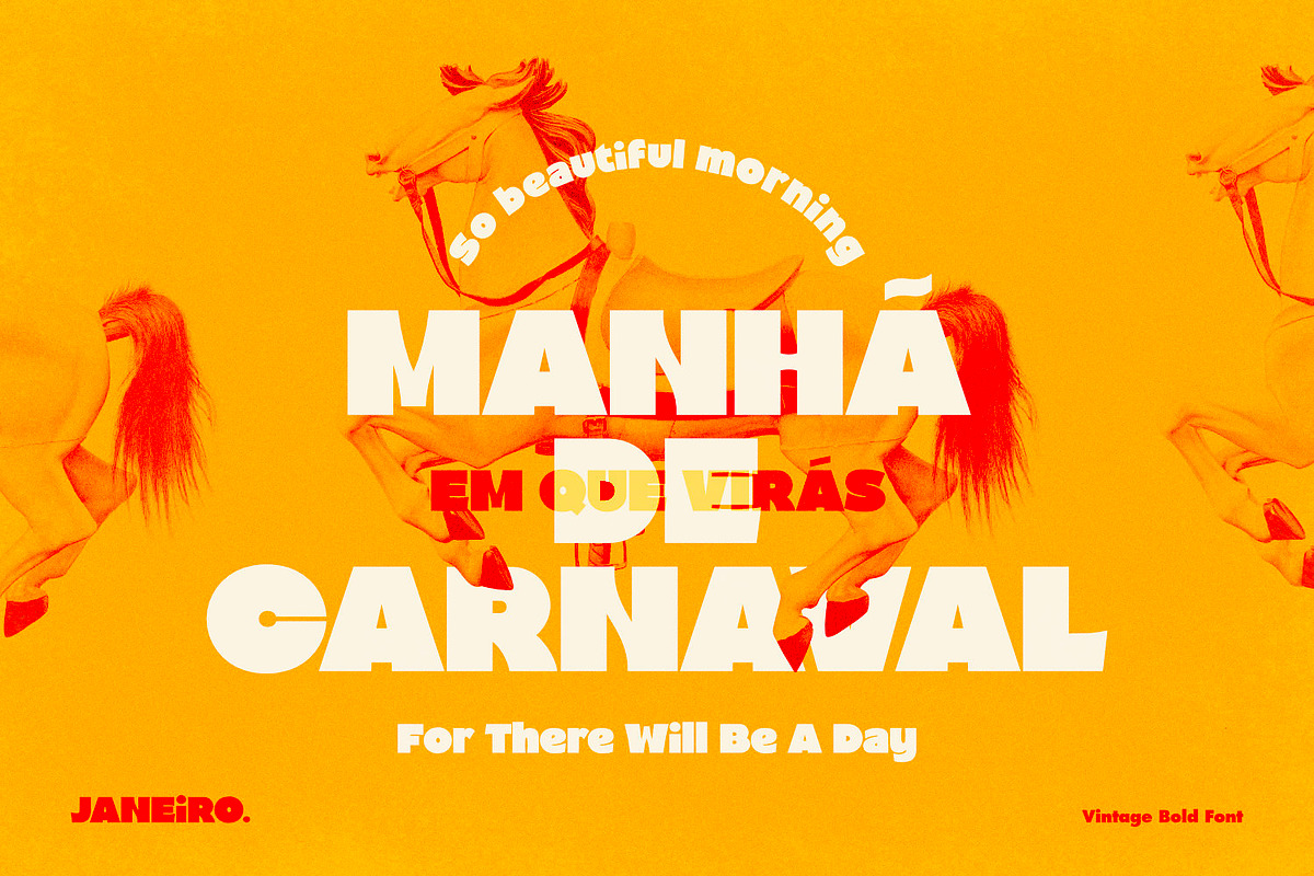 Janeiro - Vintage Bold Font, a Sans Serif Font by ikiiko (Photo 4 of 7)