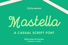 Mastella - Casual Script Font