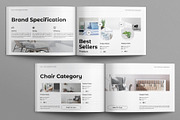 Catalog Brochure Template Landscape, a Brochure Template by E-Type (Thumbnail 3 of 7)