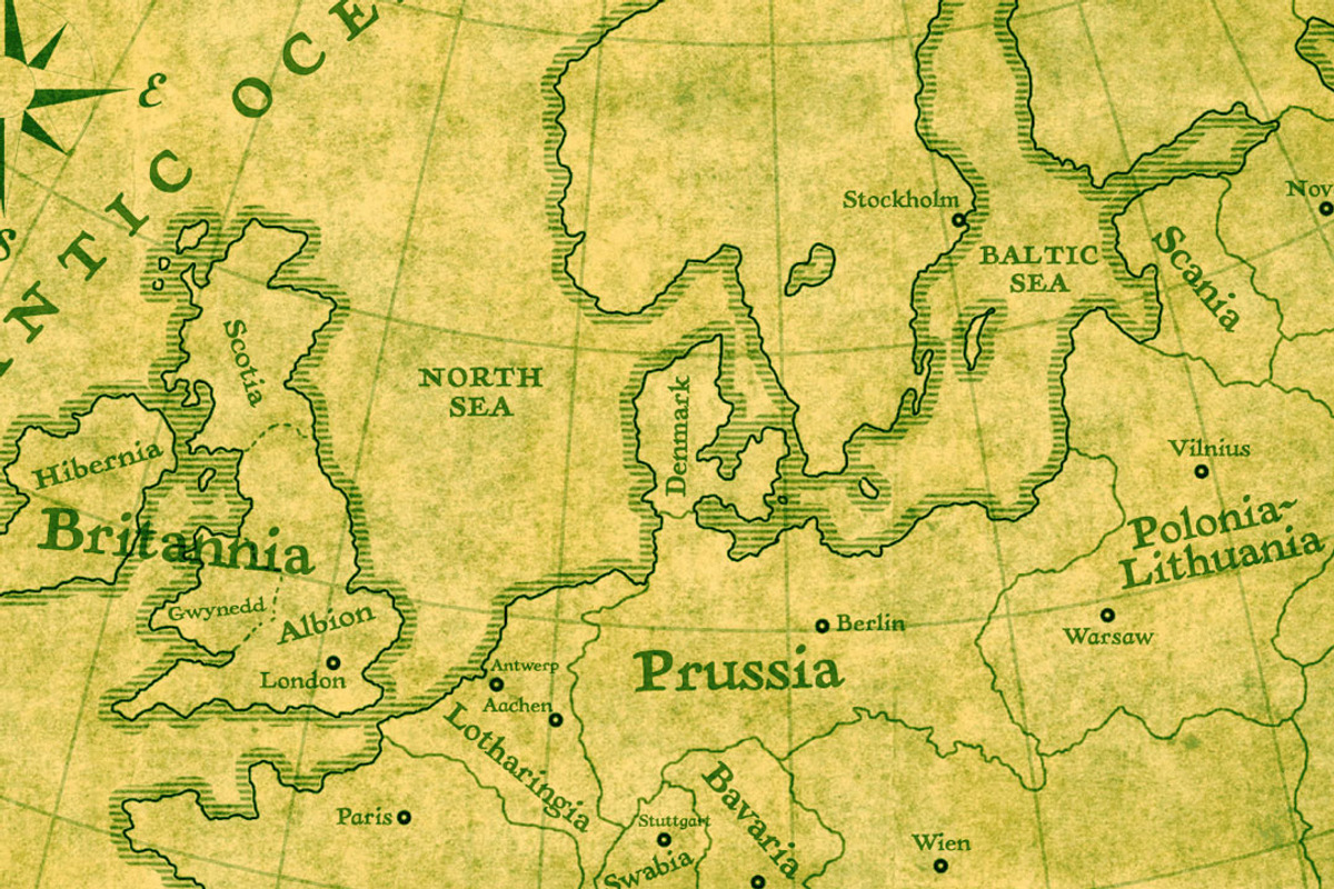 Treasure Trove - ancient map font, a Handwritten Font by Comicraft Fonts (Photo 3 of 4)