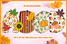 Hi Autumn-PNG fonts