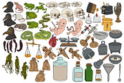 Apothecary & Curiosities vector, an Object Illustration by Elena Mykhailenko (Thumbnail 4 of 7)