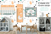 Unicorn clipart & pattern, a Graphic by Nafanya (Thumbnail 9 of 13)