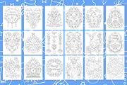 Christmas Coloring Book, a Seasonal Illustration by Line Store (Thumbnail 3 of 4)
