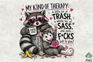 My Kind of Therapy PNG, a Seasonal Illustration by Craft Nest