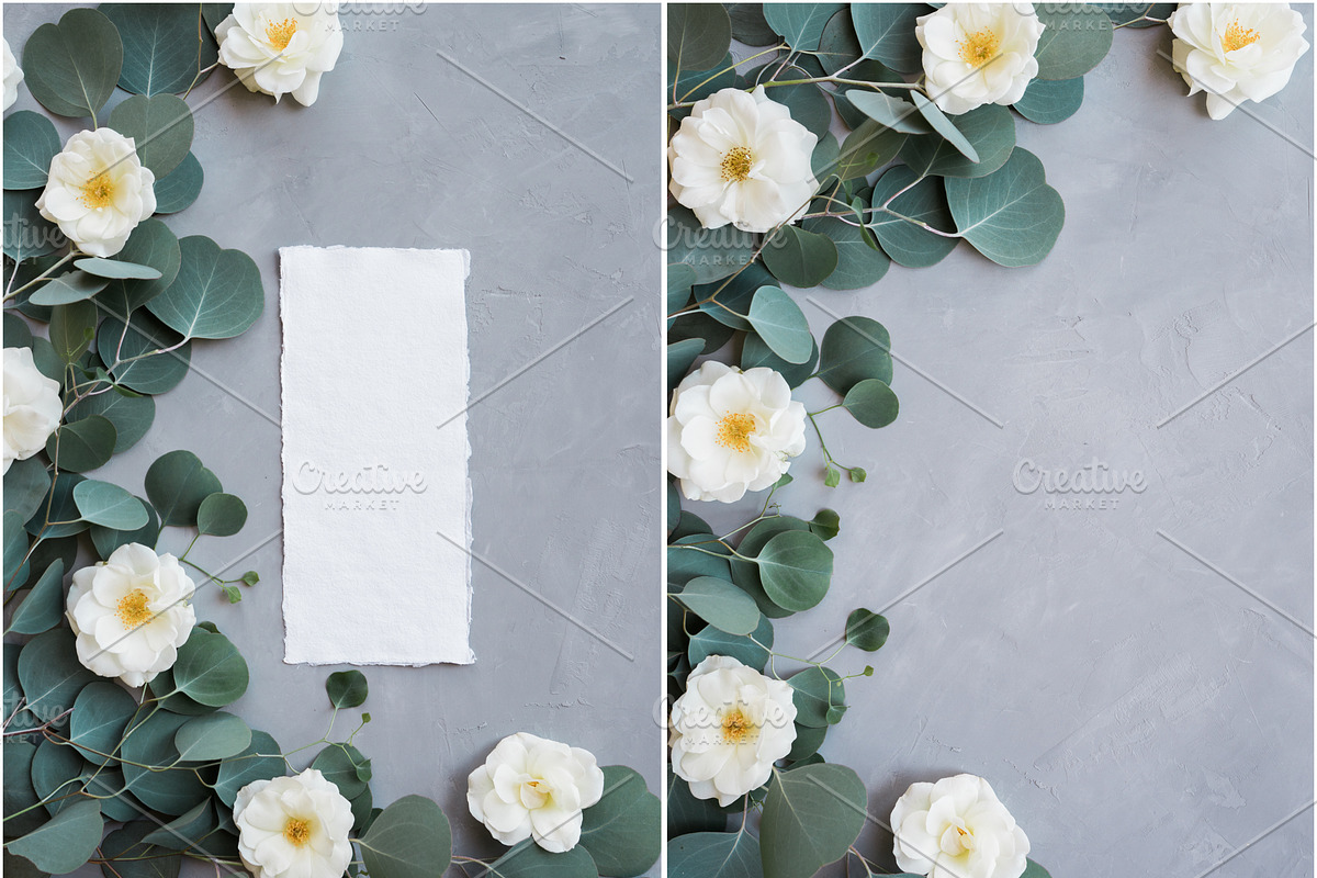 Eucalyptus Floral Mockup Bundle, a Social Media Template by LaPorte Images (Photo 9 of 14)