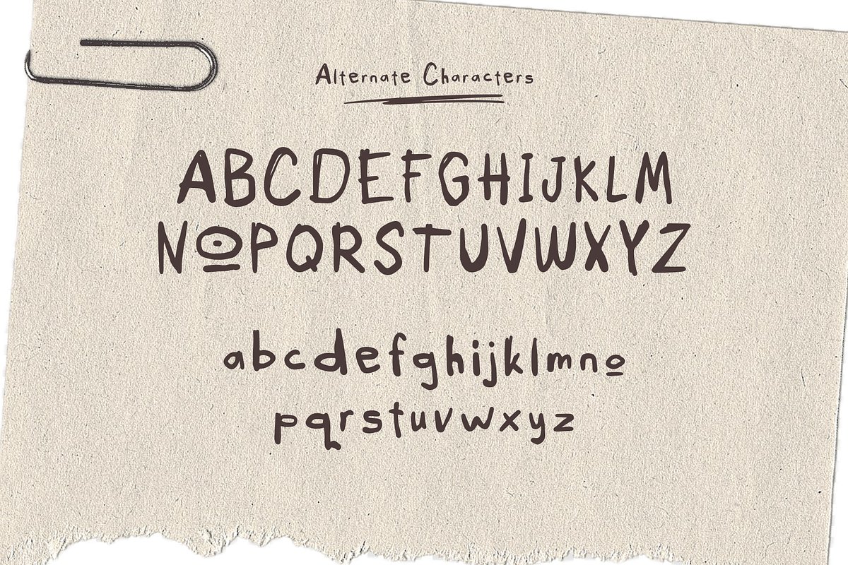 YT-Skratchy Handwritten Font, a Handwritten Font by Youthlabs Studio (Photo 9 of 12)