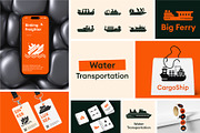 Water Transportation Icons, a Solid Icon by Prosymbols (Thumbnail 5 of 6)