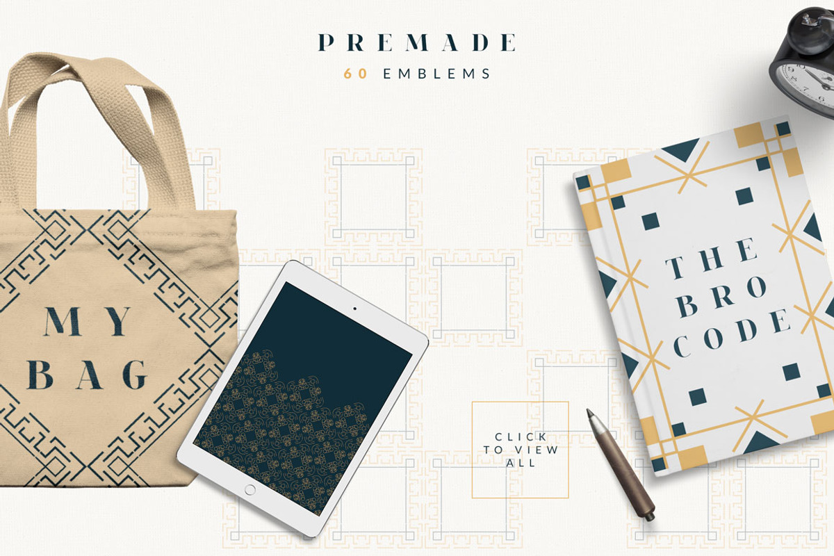 Vintage Elegance Creator -50%, a Branding & Logo Template by VP Fonts (Photo 5 of 7)