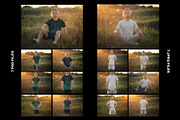 7 Mockups of Men's T-Shirt Outdoors, a Shirt Mockup by Grow Design Craft Studio (Thumbnail 6 of 6)