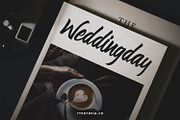Preteoria Script, a Script Font by edukka (Thumbnail 4 of 10)