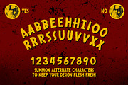 Bloody Bill Typeface, a Font by Sirmon Stuff (Thumbnail 4 of 4)