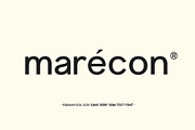 Marecon, a Sans Serif Font by ismanayuda (Thumbnail 1 of 8)