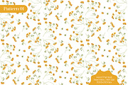 Dainty Yellow Floral Pattern, a Pattern Graphic by Tayla de Beer (Thumbnail 2 of 9)