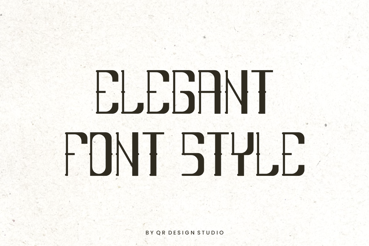 Richoen - Elegant Font, a Serif Font by QR Design Studio (Photo 2 of 6)