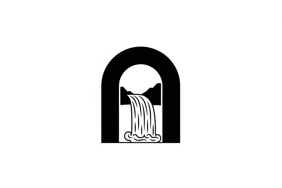 Waterfall Arch Landscape SVG Bundle, an Illustration by jahid234 (Photo 30 of 31)