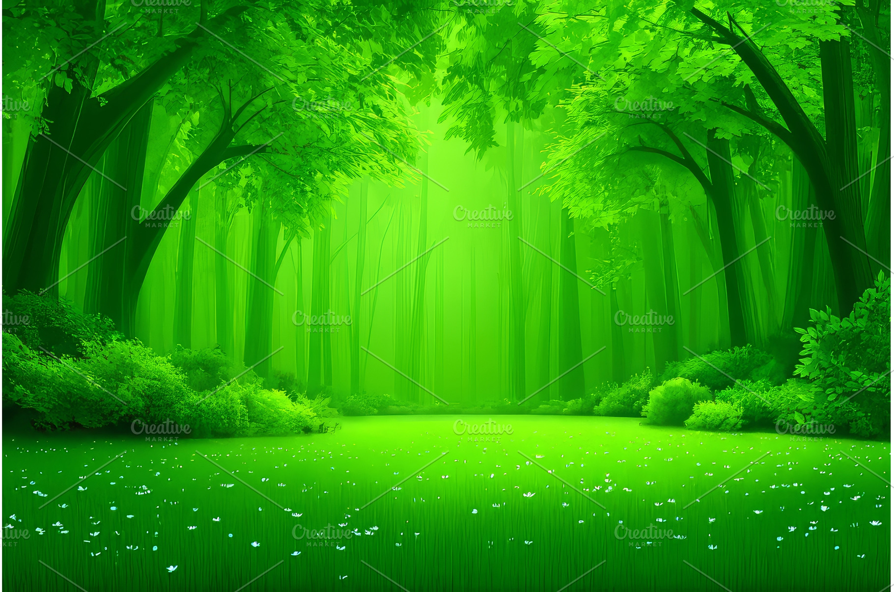 A forest shrouded in mist, featuring, a Nature Photo by ZinetroN