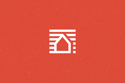 Home Block Logo Template