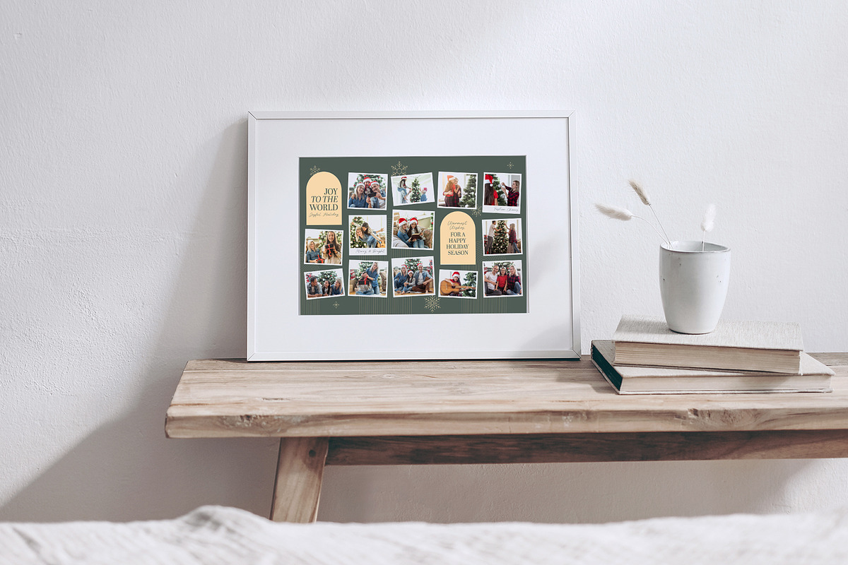 Christmas Photo Collage Template, a Social Media Template by DesignerCandies (Photo 3 of 5)