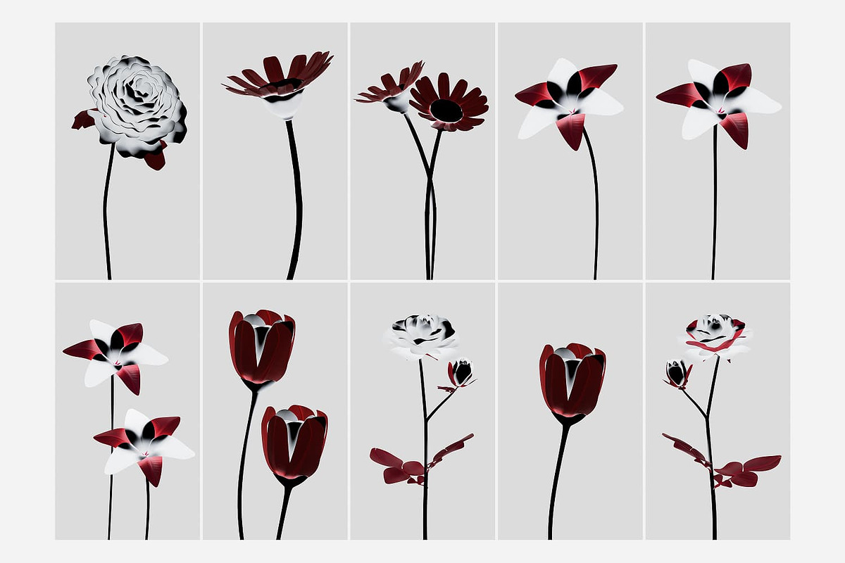 30 Flowers Backgrounds, a Background Graphic by Tridimensi Pro (Photo 4 of 11)