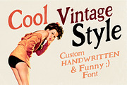 Say Less Custom Font, a Serif Font by Cruzine (Thumbnail 2 of 5)