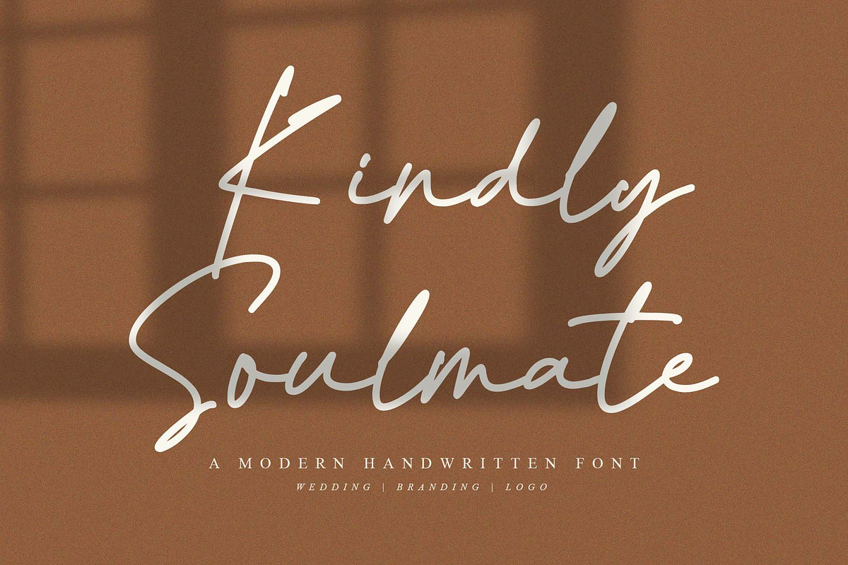 Kindly Soulmate Script, a Script Font by MJB Letters (Photo 1 of 11)