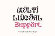 Sunday Vacay Display Font, a Font by Salamahtype (Thumbnail 8 of 8)