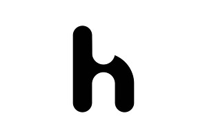 HI IH logo design, a Branding & Logo Template by xcoolee