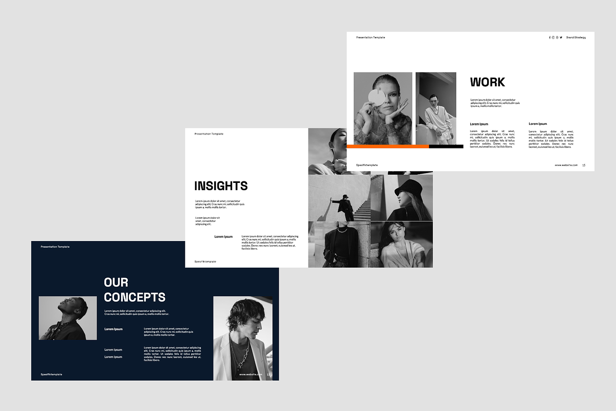 Nevada - Brand Strategy Google Slide, a Presentation Template by Spesifikstd (Photo 2 of 10)