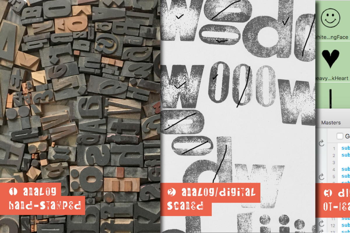 FONT | Hand Stamp Wood, a Sans Serif Font by Typo Graphic Design (Photo 1 of 7)
