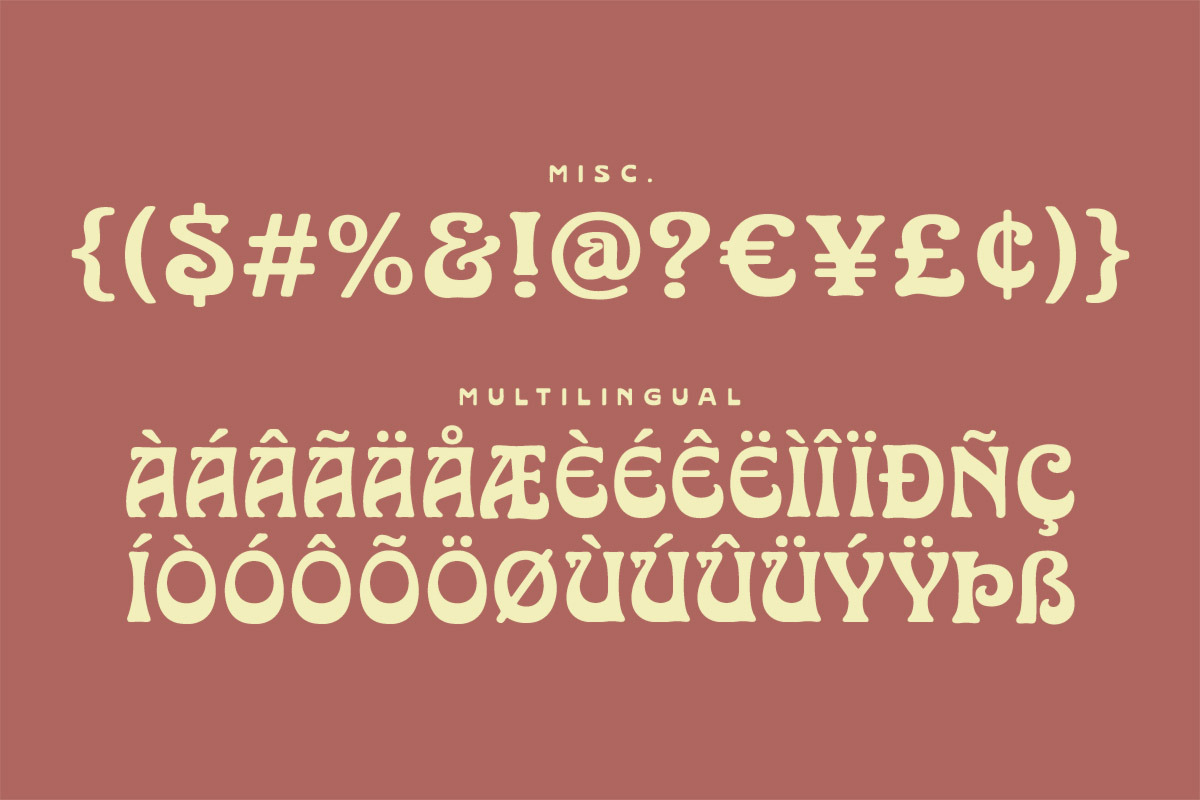 Harvest Typeface, a Serif Font by Tugcu Design Co. (Photo 4 of 4)