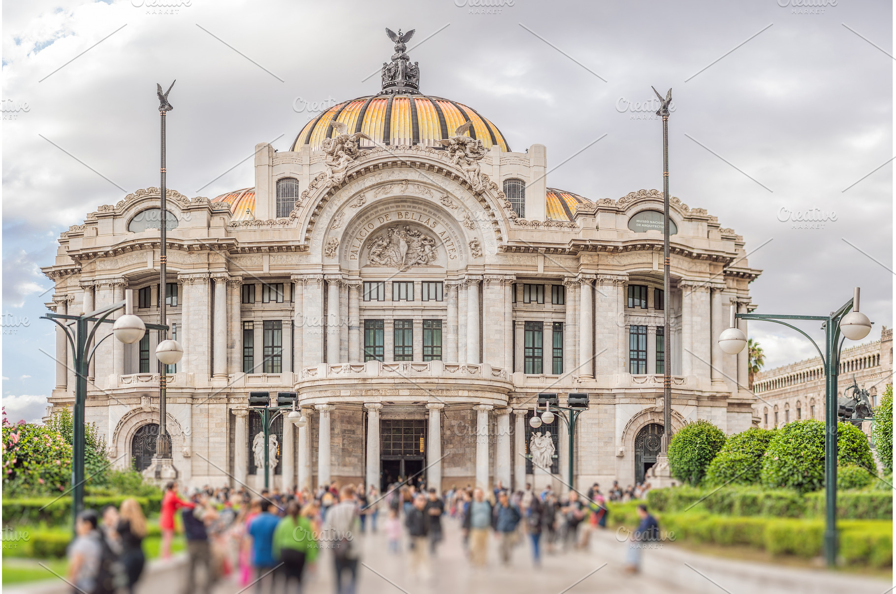 Palacio de Bellas Artes in Mexico, an Architecture Photo by Elizaveta Galitskaya