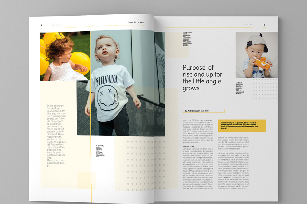Kidzmag Magazine Template, a Magazine Template by inspirasign (Photo 6 of 9)