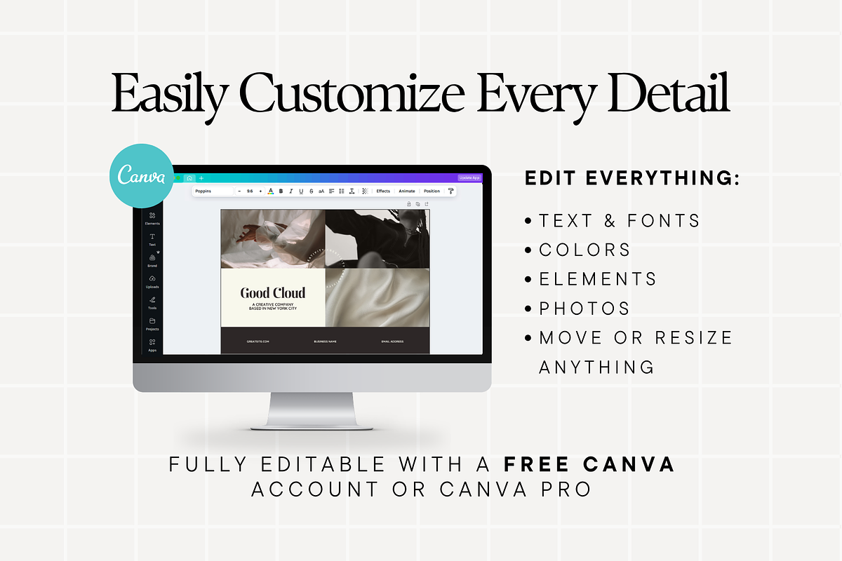Canva Website Template, a Landing Page Template by Anna Design Studio (Photo 5 of 8)