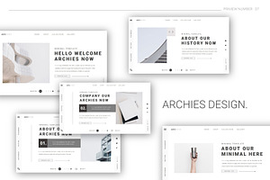 ARCHIES Powerpoint Template