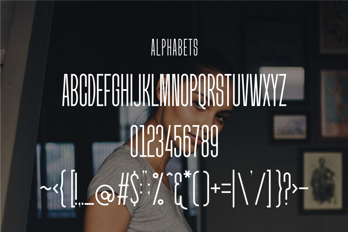 Sechege Lite Slim Font, a Sans Serif Font by Monoletter Studio (Photo 4 of 4)