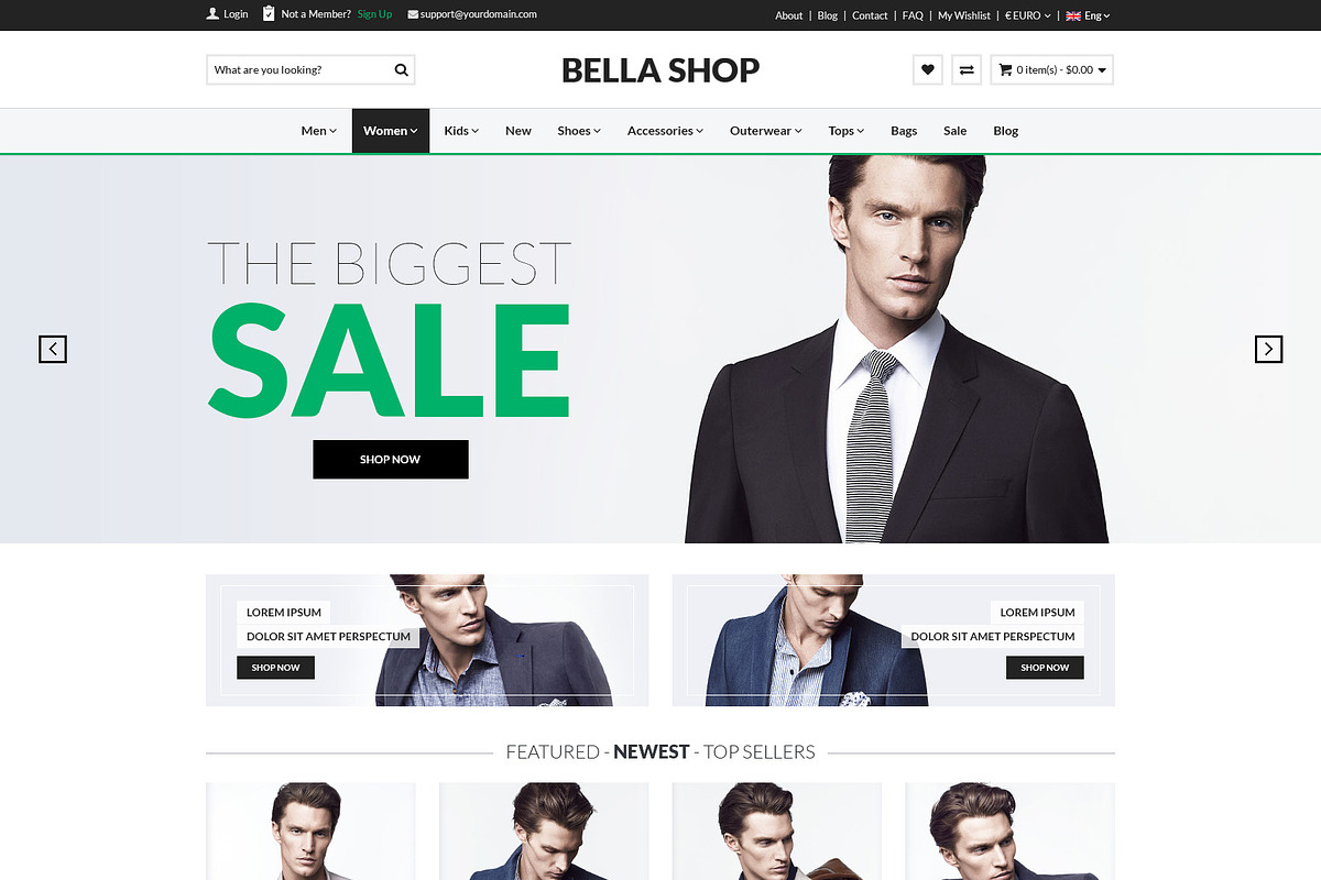 BellaShop - Ecommerce Opencart Theme, a Websites & App Template by jthemes (Photo 2 of 3)