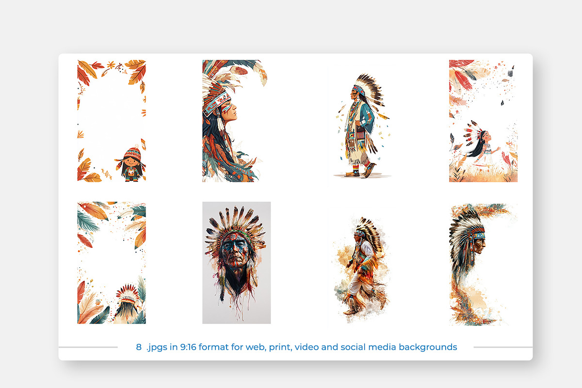 Native American Heritage Month, a Background Graphic by karenfoleyphoto (Photo 4 of 7)