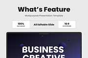 Bussiness Creative Google Slides, a Presentation Template by SquidPixey (Thumbnail 3 of 6)